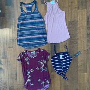 Juniors trendy top lot XS Small tilly’s mossimo
